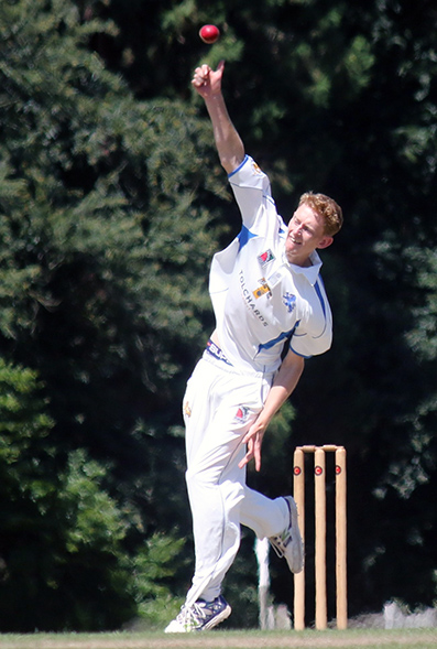 Jamie Stevens - whose seven-wicket haul against Berkshire was a new career best