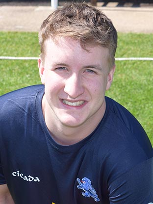 Rob Cunningham - caught the eye with four wickets in first game