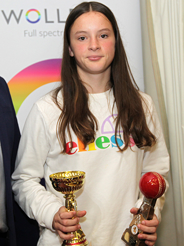 Ipplepen's Darcy Thomas - Girls' U13 player of the year
