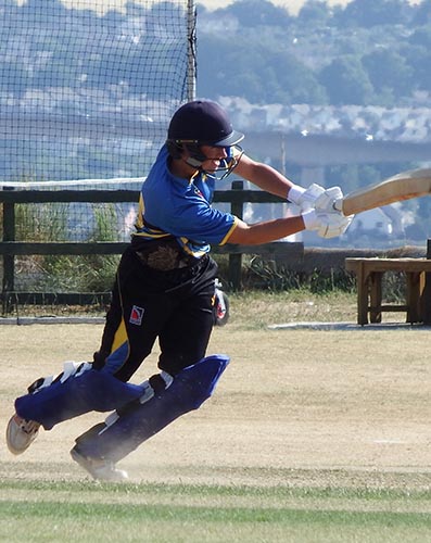 Ben Privett - man of the match for Devon against Somerset